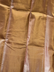 Traditional Diagonal Patterned Handloom Kanchipuram Saree | OM262