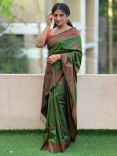 Thread Weaving Pattern Semi Silk Saree | TR134