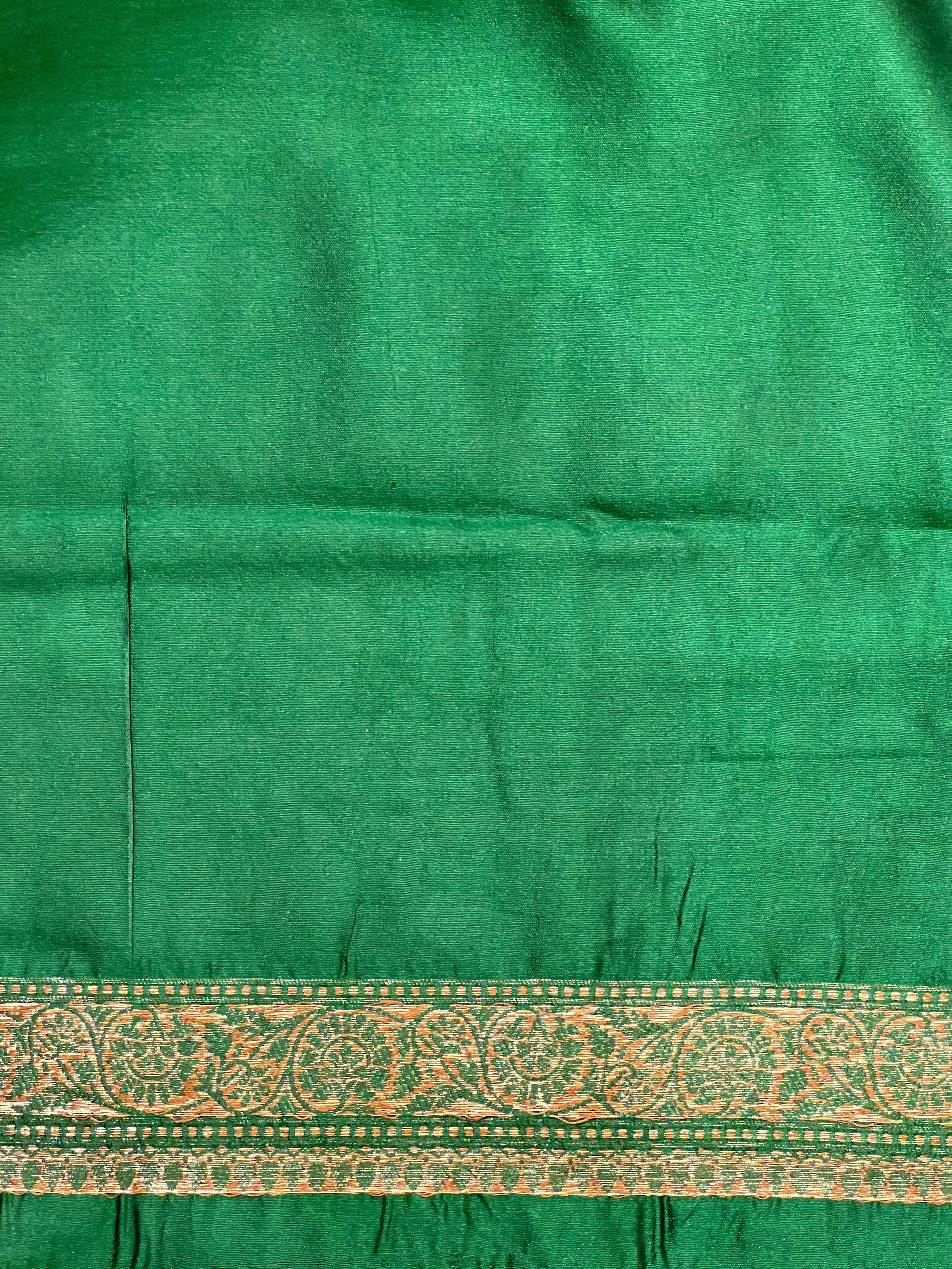 Kathan Woven Pattern Raw Silk Saree | GA129
