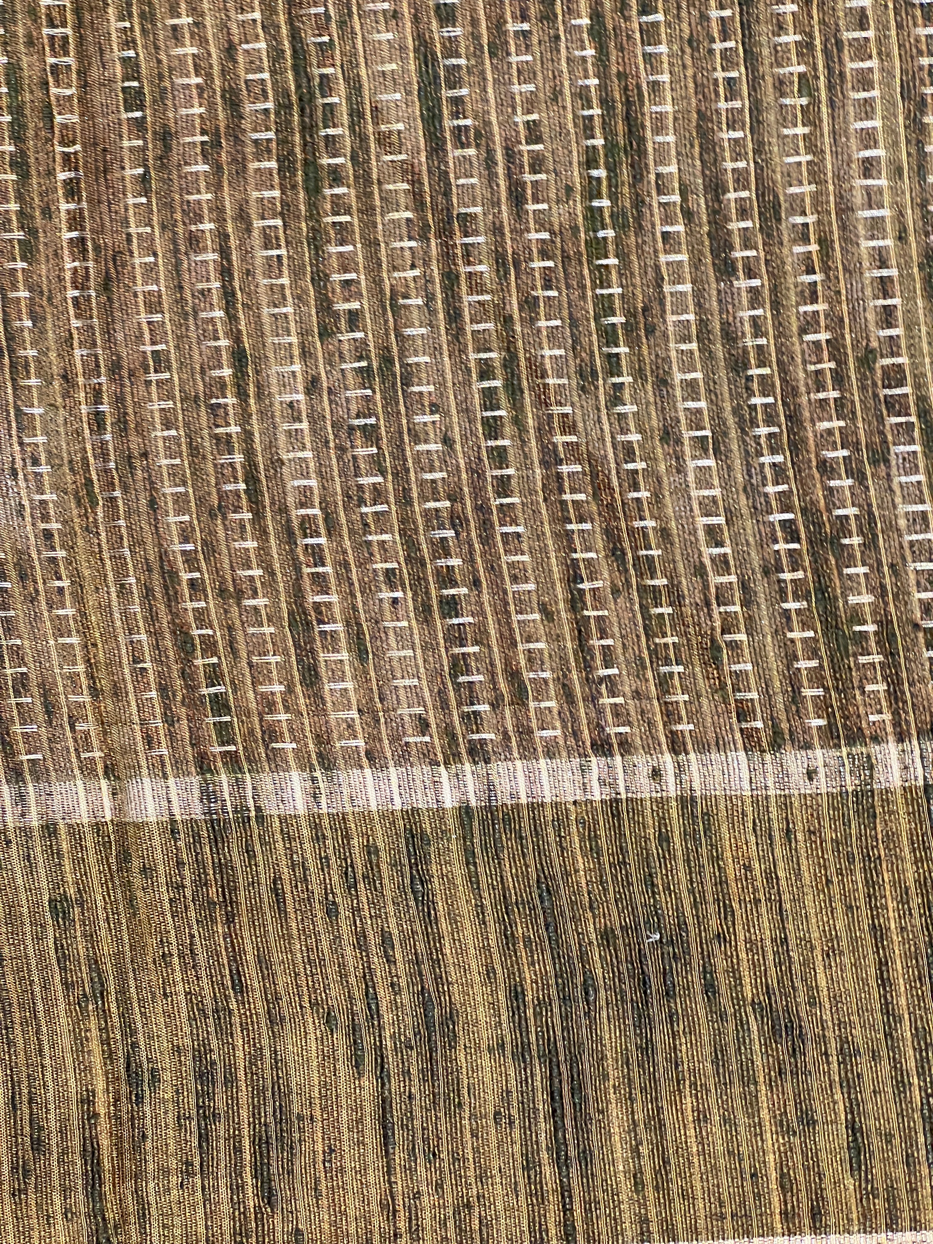 Running Stitch Detailed Semi Tussar Saree | SSN488