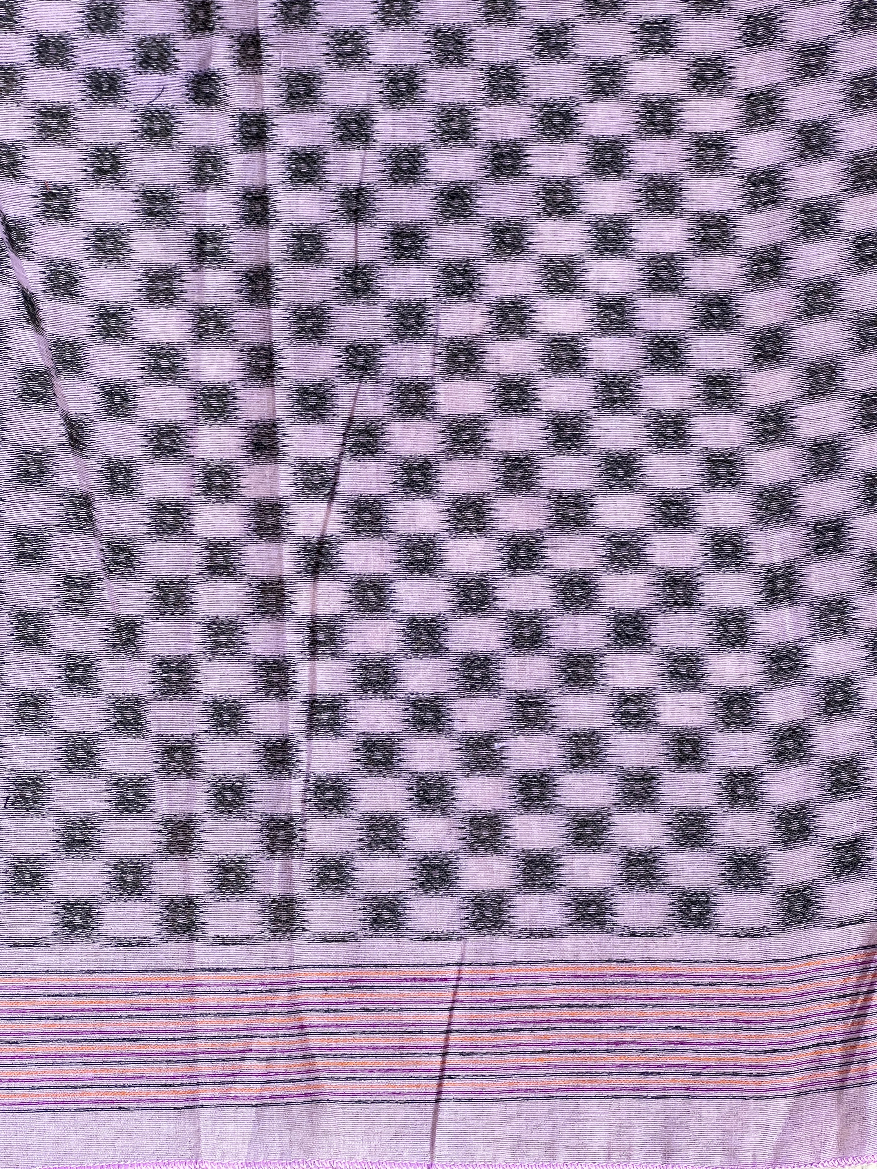 Multi-Color Geometric Detailed Chanderi Saree | AYT105