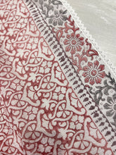 Hand Block Printed Silky Kota Saree | PF988