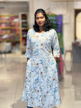 Floral Digital Printed Cotton Kurta | YOC145