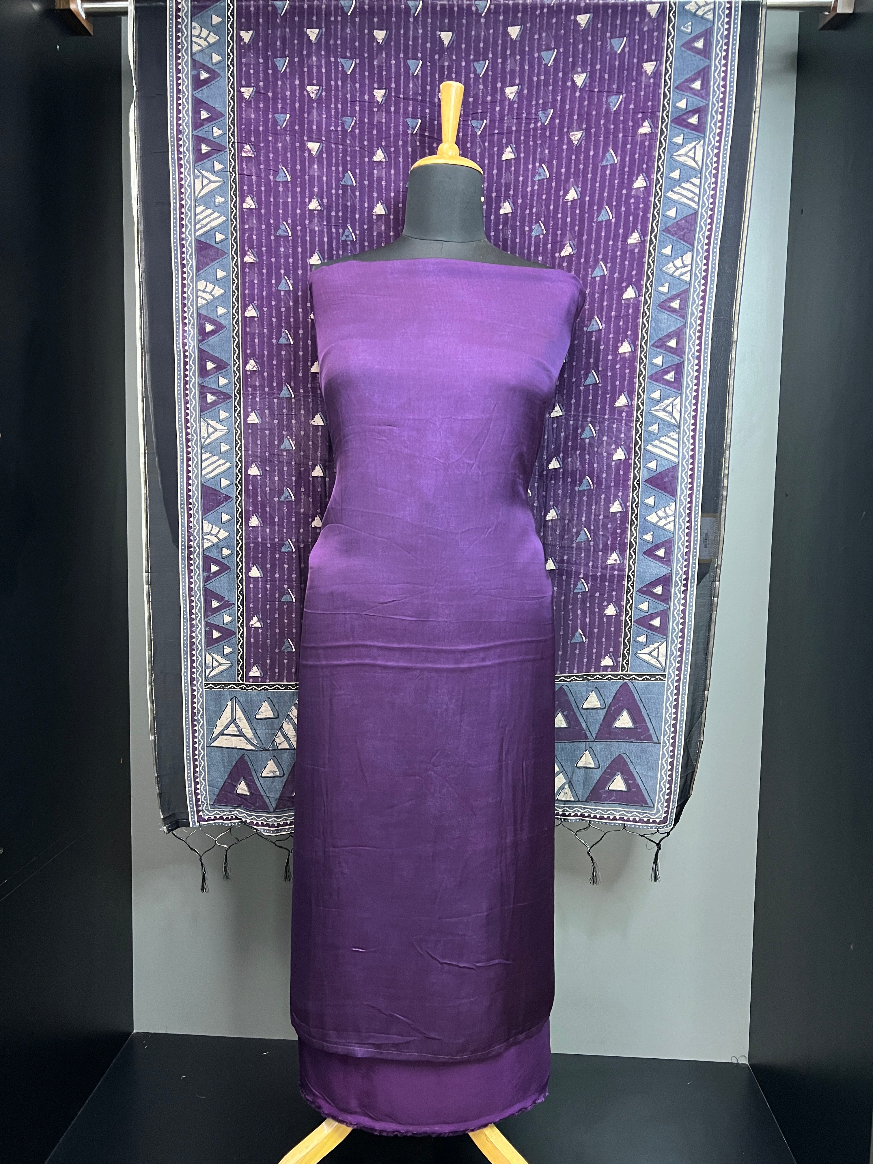 Solid Modal Salwar Set | SP386