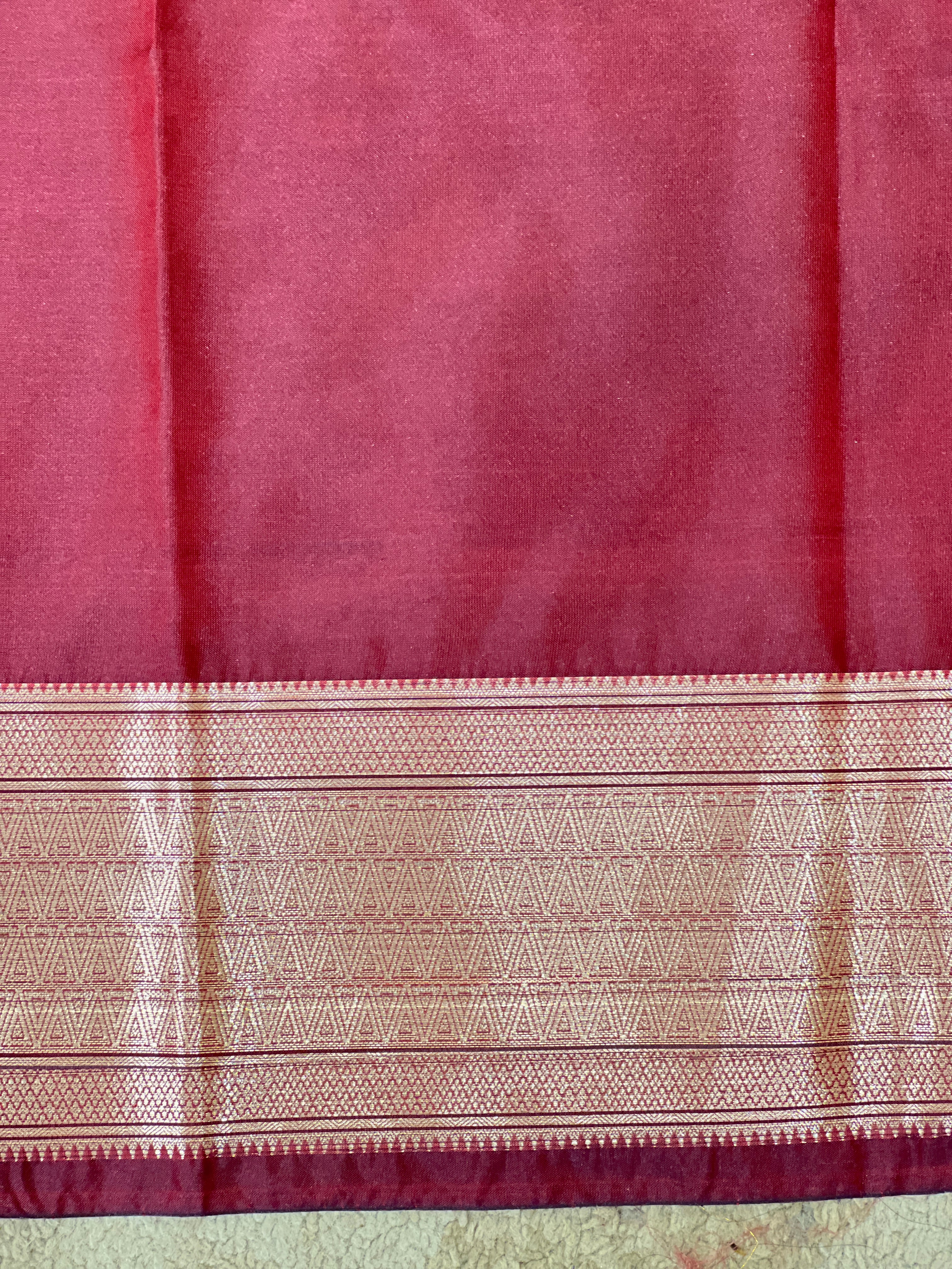 Paisley Pattern Soft Silk Saree | RVS322