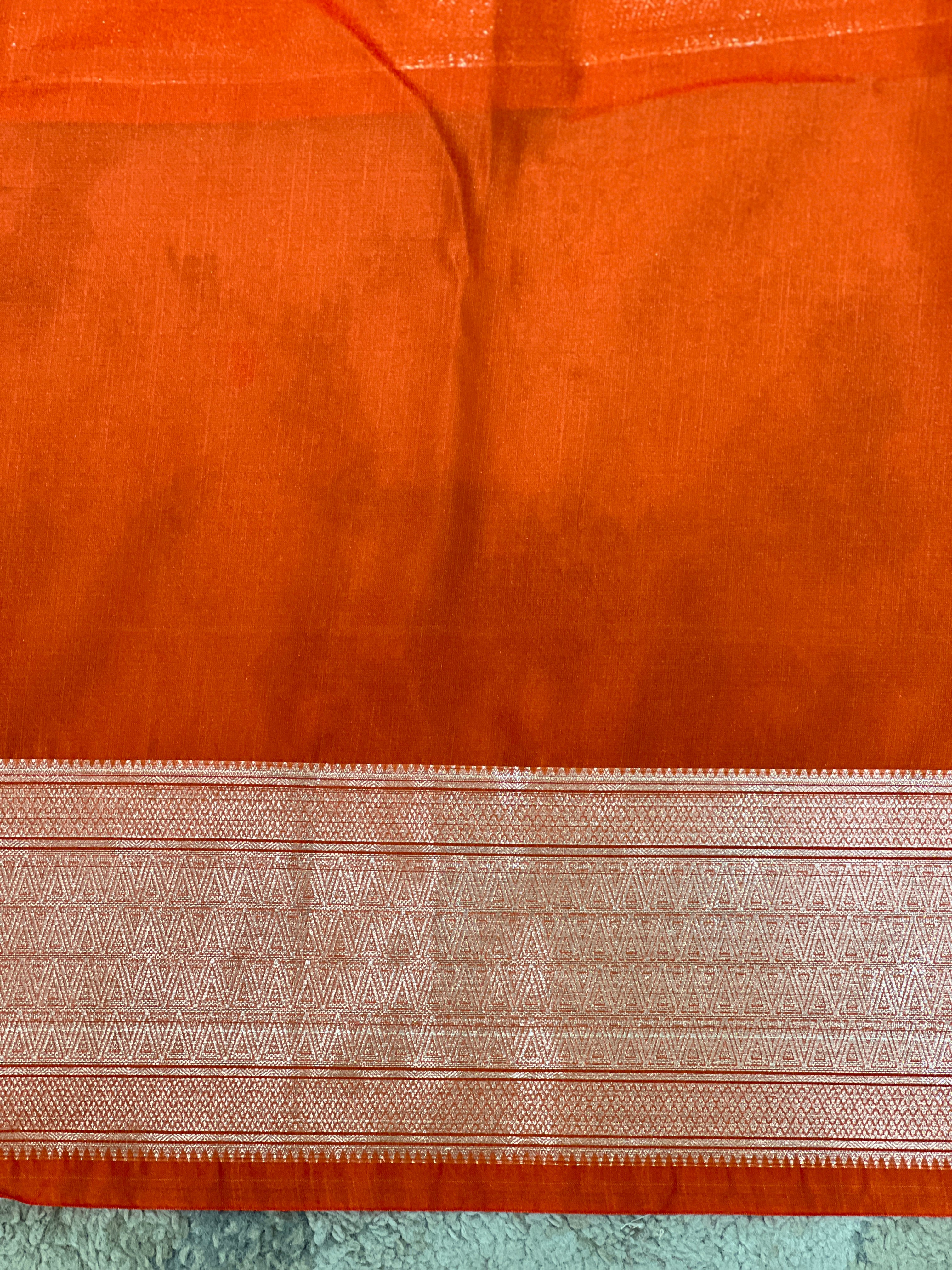 Paisley Pattern Soft Silk Saree | RVS327
