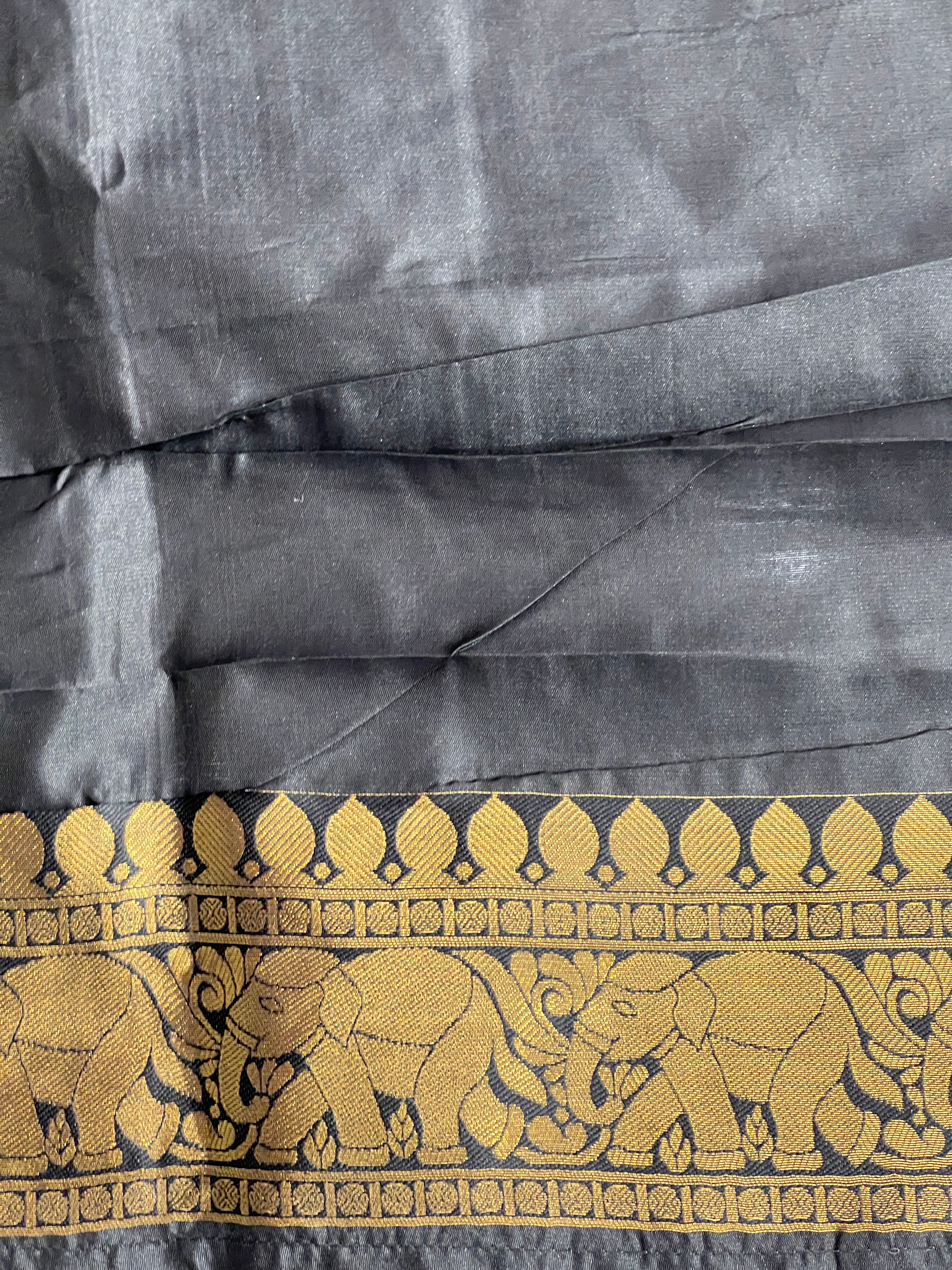 Traditional Zari Woven Cotton Silk Saree | HT399