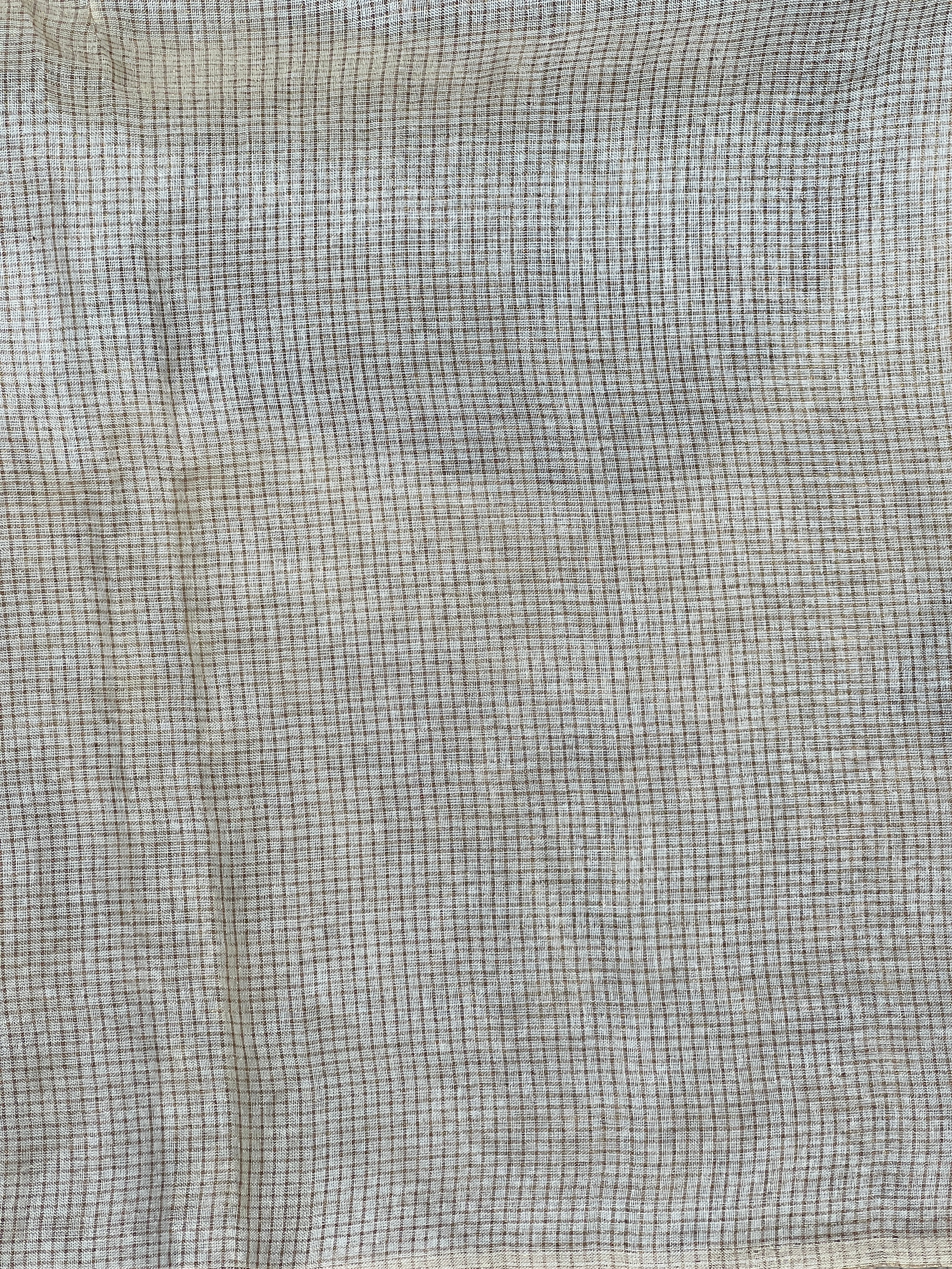 Zari Check Woven Pure Tussar Saree | YNG806