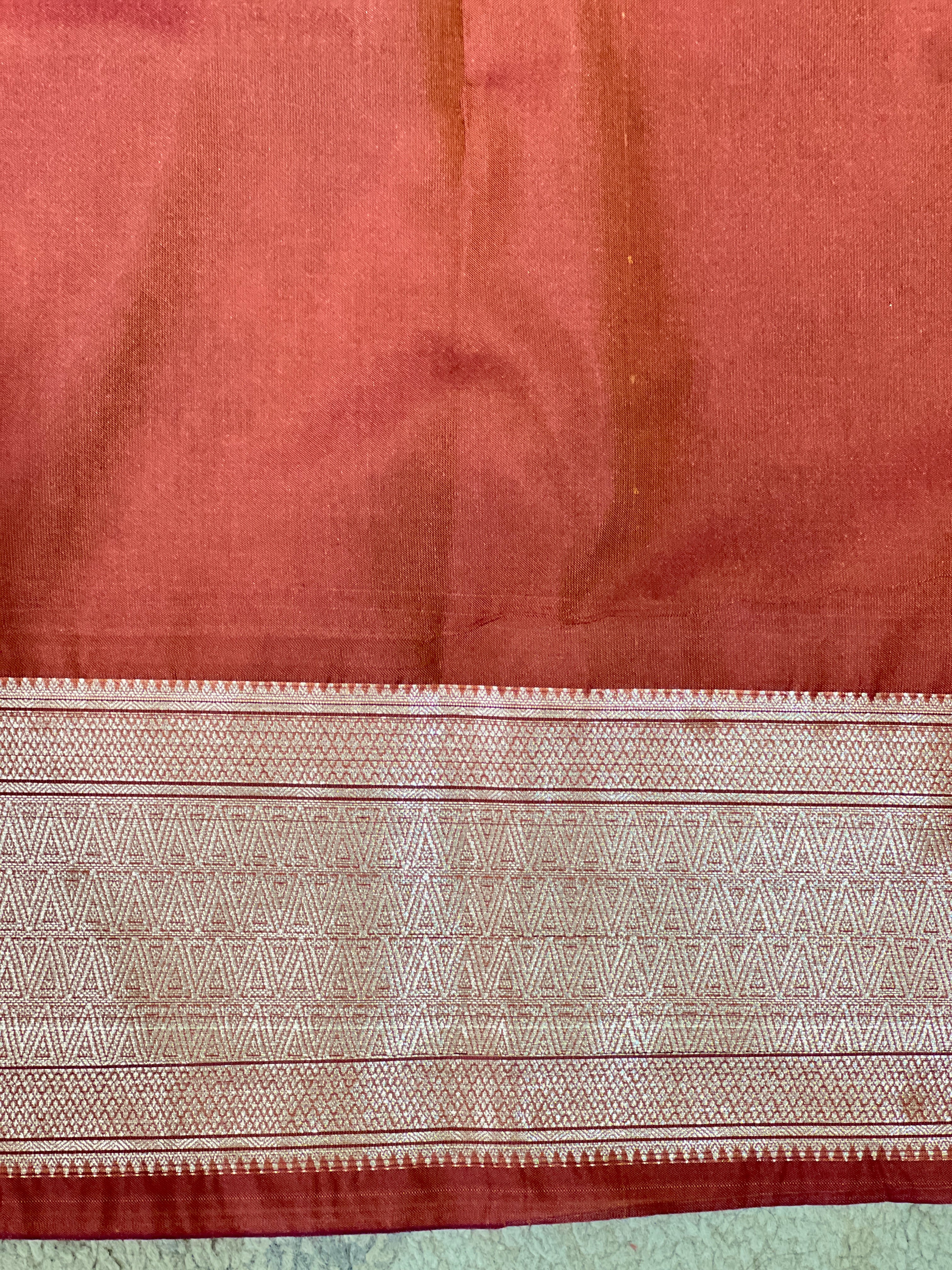 Paisley Pattern Soft Silk Saree | RVS324