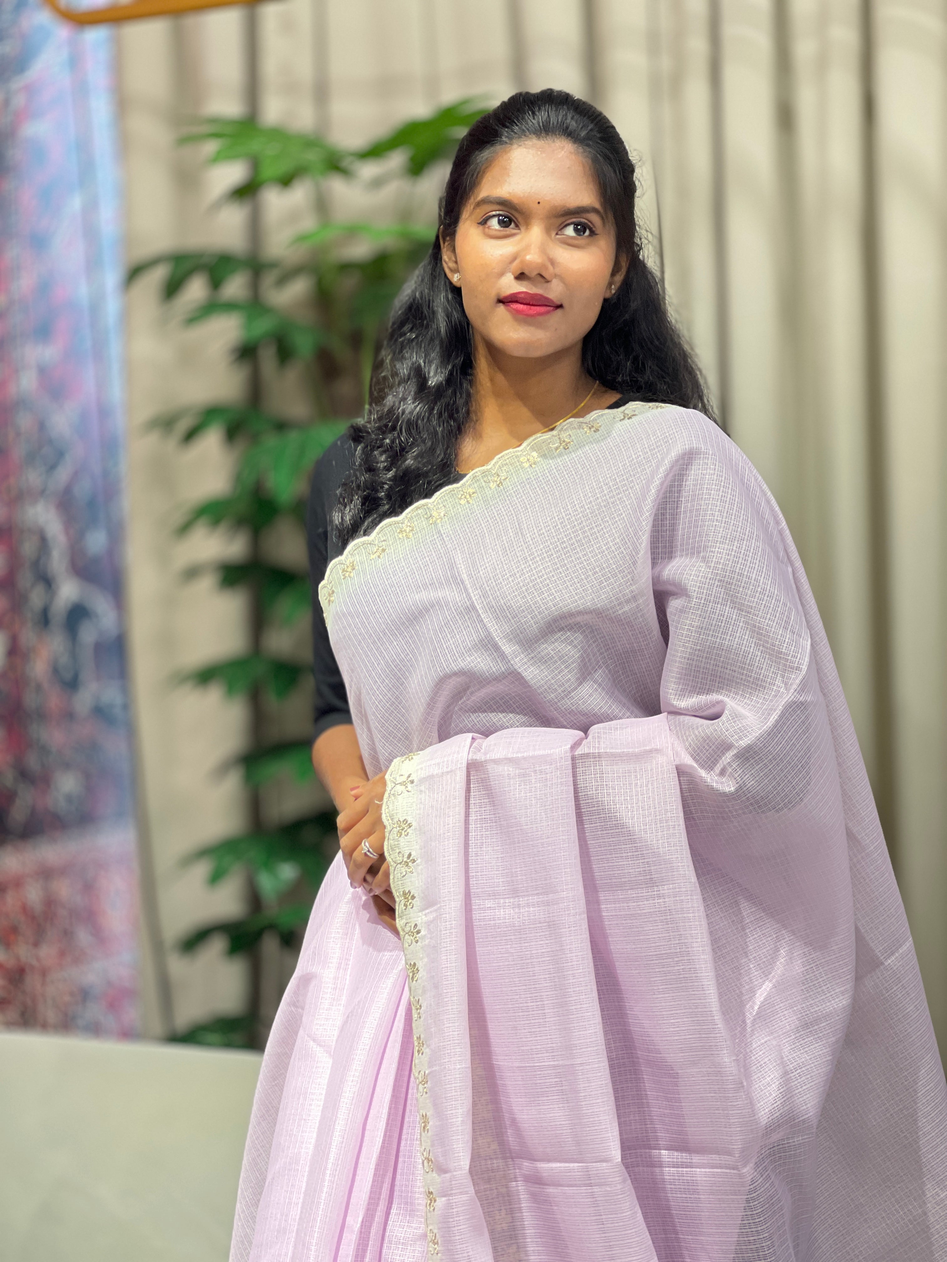 Floral Digital Printed Kota Saree | BLD1822