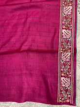 Machine Embroidered Soft Tussar Saree | RGD380