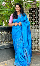 Twine Cut Work Placement Detailed Pure Silk Saree | TC397