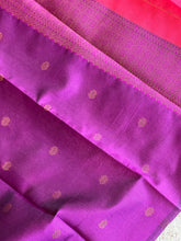 Traditional Zari Woven Stripe Patterned Semi Silk Saree | SRK106