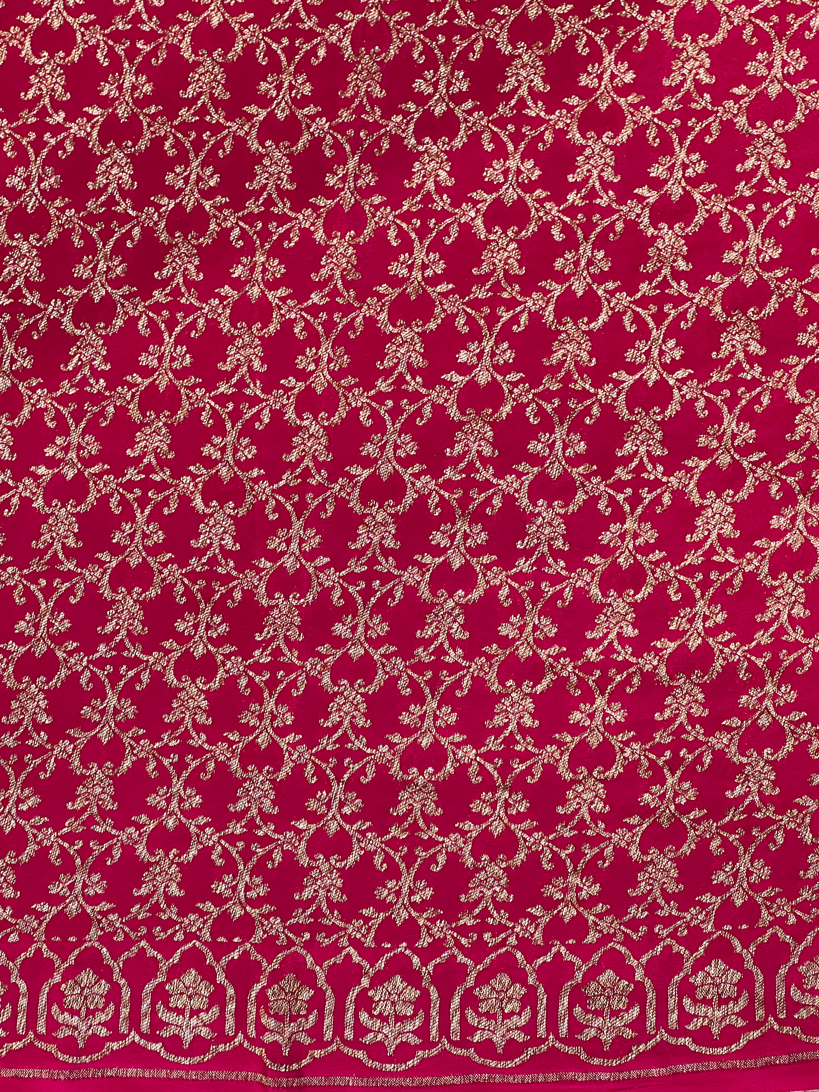 Banarasi Woven Georgette Banarasi Saree | YNG723