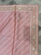 Machine Embroidered Soft Desi Tussar Saree | RGD471