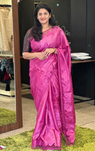 Twine Cut Work Detailed Tussar Silk Saree | TC395