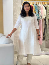 Banarasi Yoke Detailed Linen Kurta Material | DN750