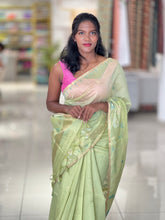 Jamdani Weaved Chanderi Finish Saree | SSN231
