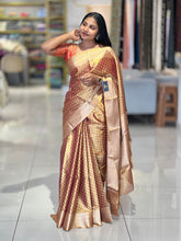 Banarasi Weaved Pattern Tissue Saree | NN115