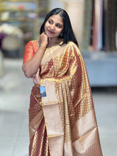 Banarasi Weaved Pattern Tissue Saree | NN115