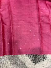 Embroidery With Mirror Detailed Desi Tussar Saree | RGD335