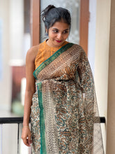 Block Printed Kota Doriya Saree | JKL298