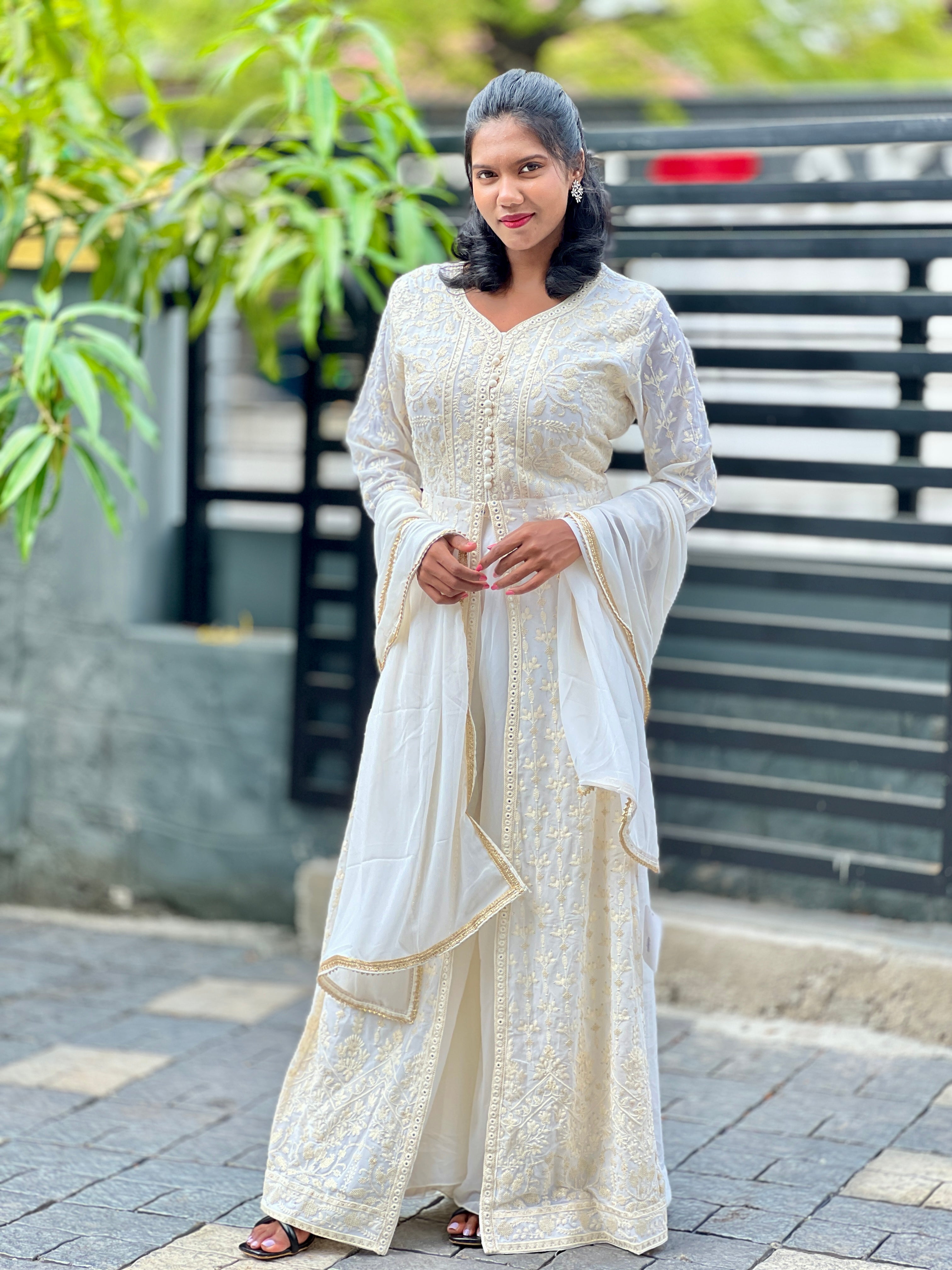 Embroidery Georgette Kurta Set |SAD111