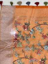 Floral Digital Printed Silk Organza Saree | RGD595