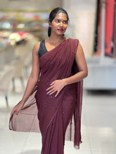 Mukaish Work Detailed Organza Saree | SF1268