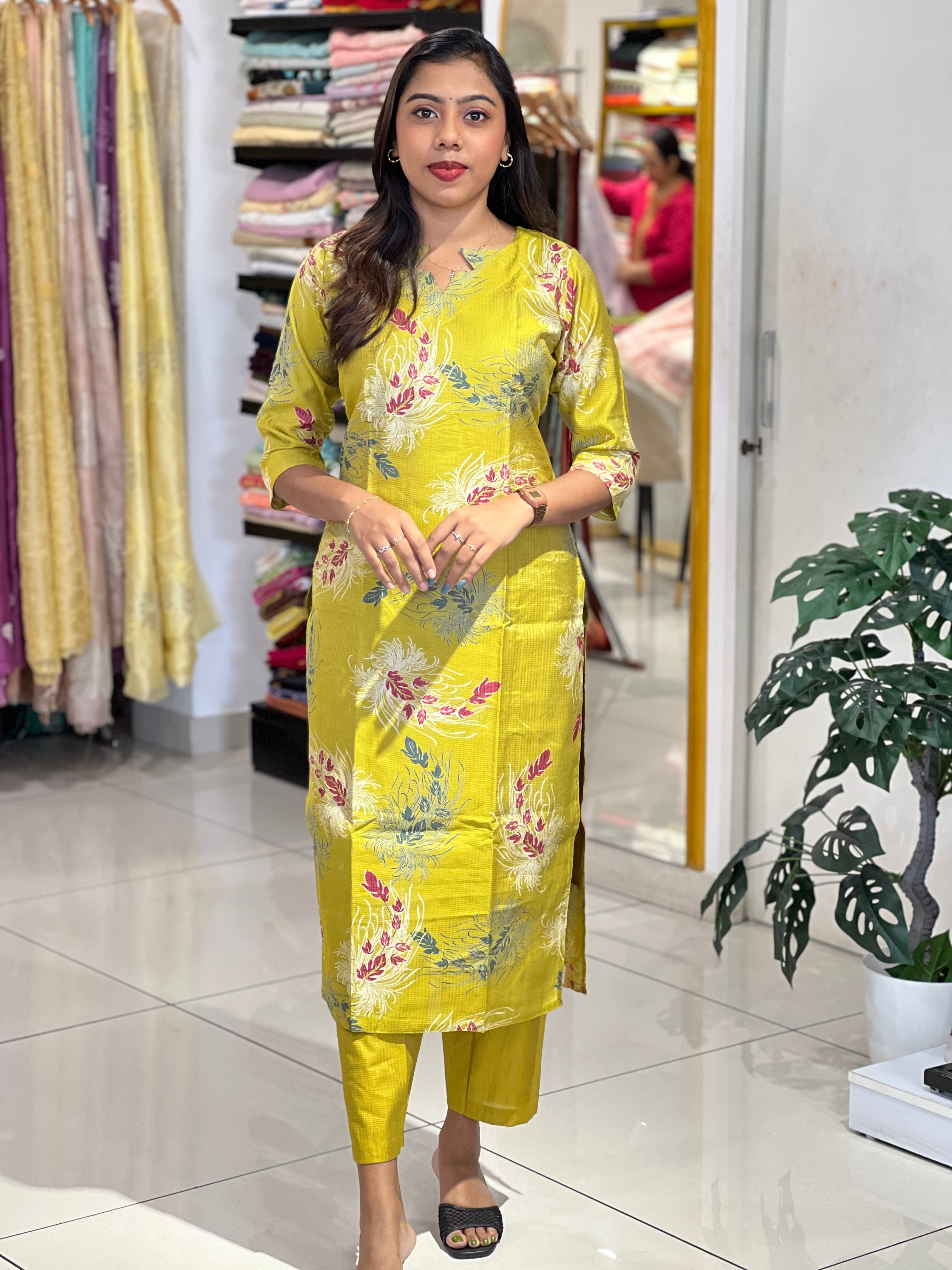 Printed Rayon Kurta Set | MSN135