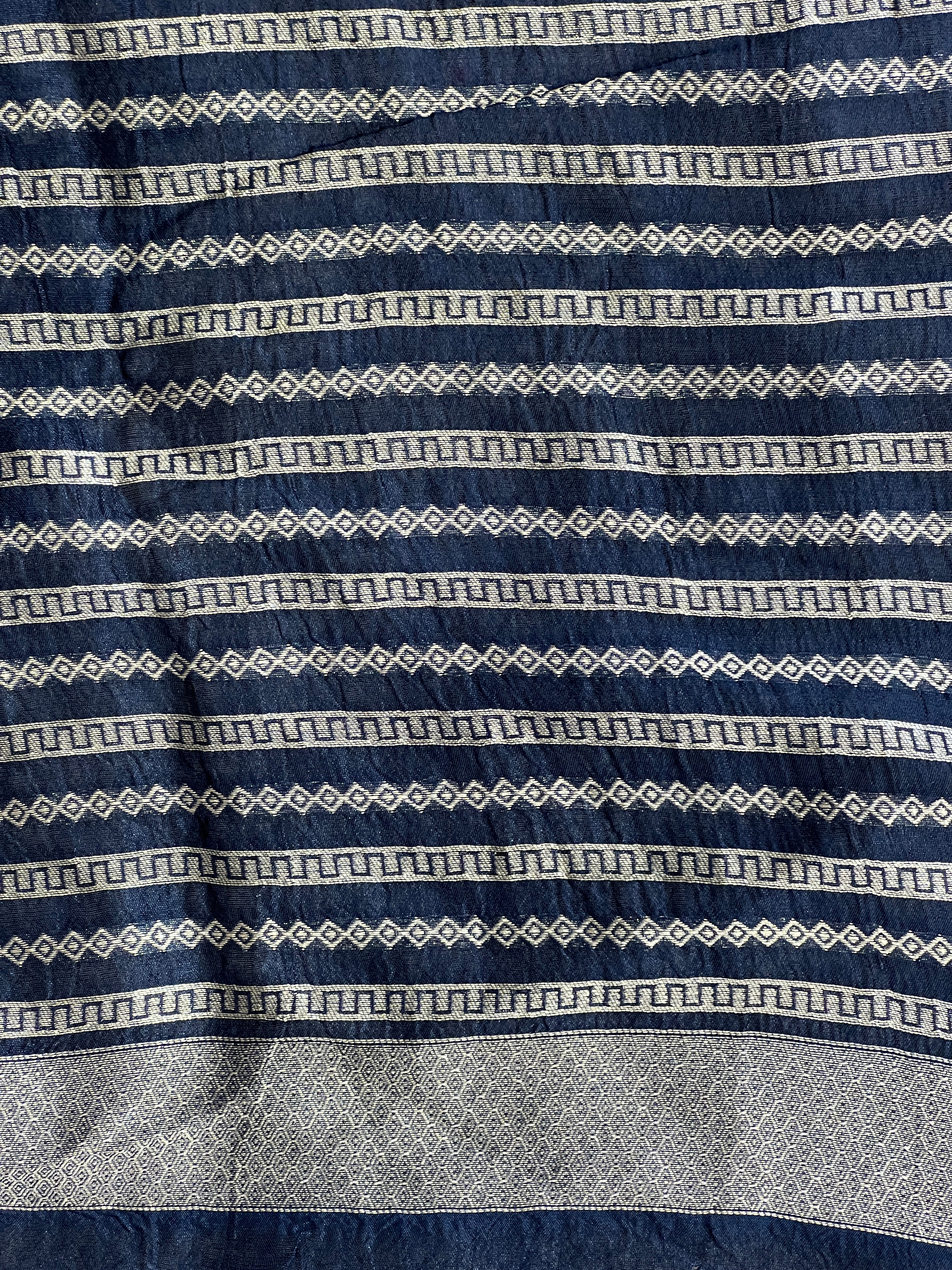 Silver Zari Buta Detailed Banarasi Silk Saree | YNG793