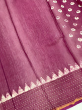 Batik Printed Chanderi Silk Saree | RGD458