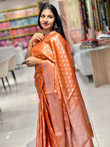 Brocade Pattern Tissue Banarasi  Saree | NN316