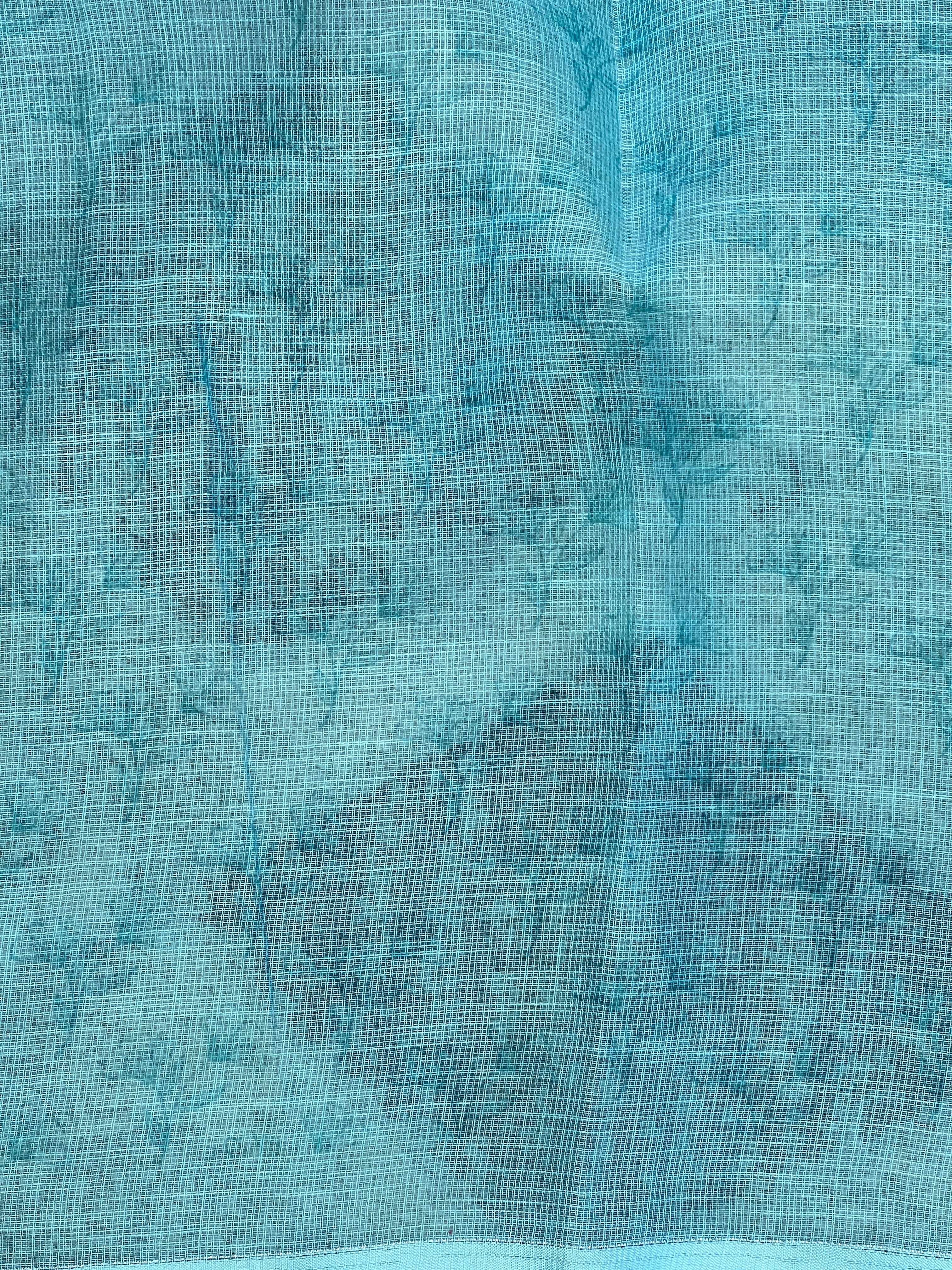 Floral Digital Printed Semi Linen Saree | YNG776