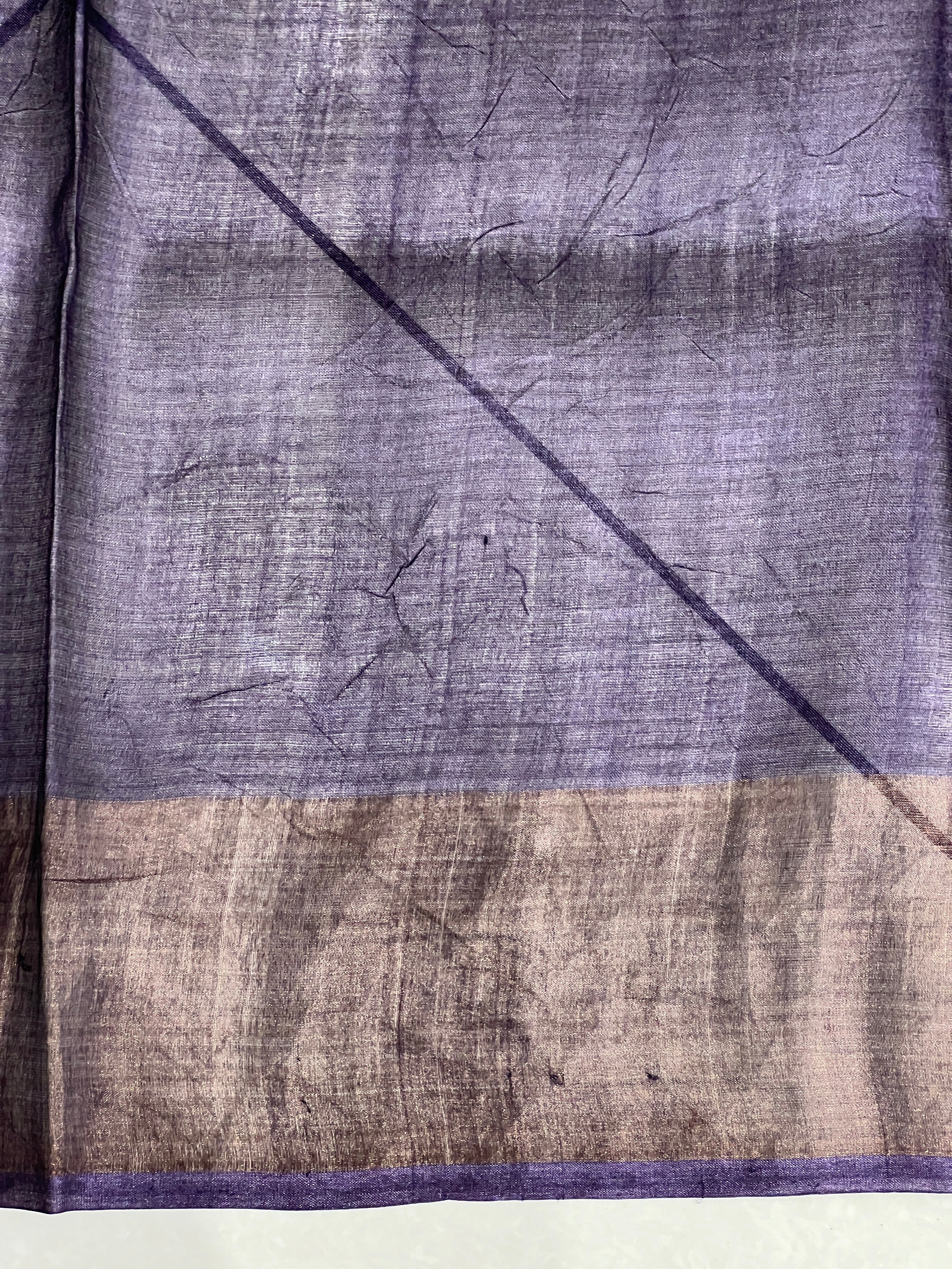 Digital Printed Pure Tussar Saree | RGD1032