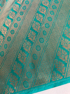 Traditional Motif  Semi Silk Saree | KRK374