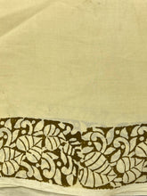 Block Printed Supernet Kota Saree | SF1308