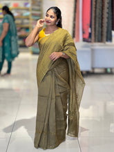 Mirror & Crochet Lace Detailed Kota Saree | SF1343