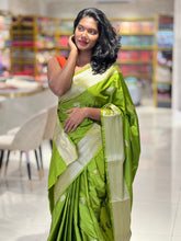 Zari Weaving Banarasi Mashru Silk Saree | NN321