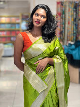 Zari Weaving Banarasi Mashru Silk Saree | NN321
