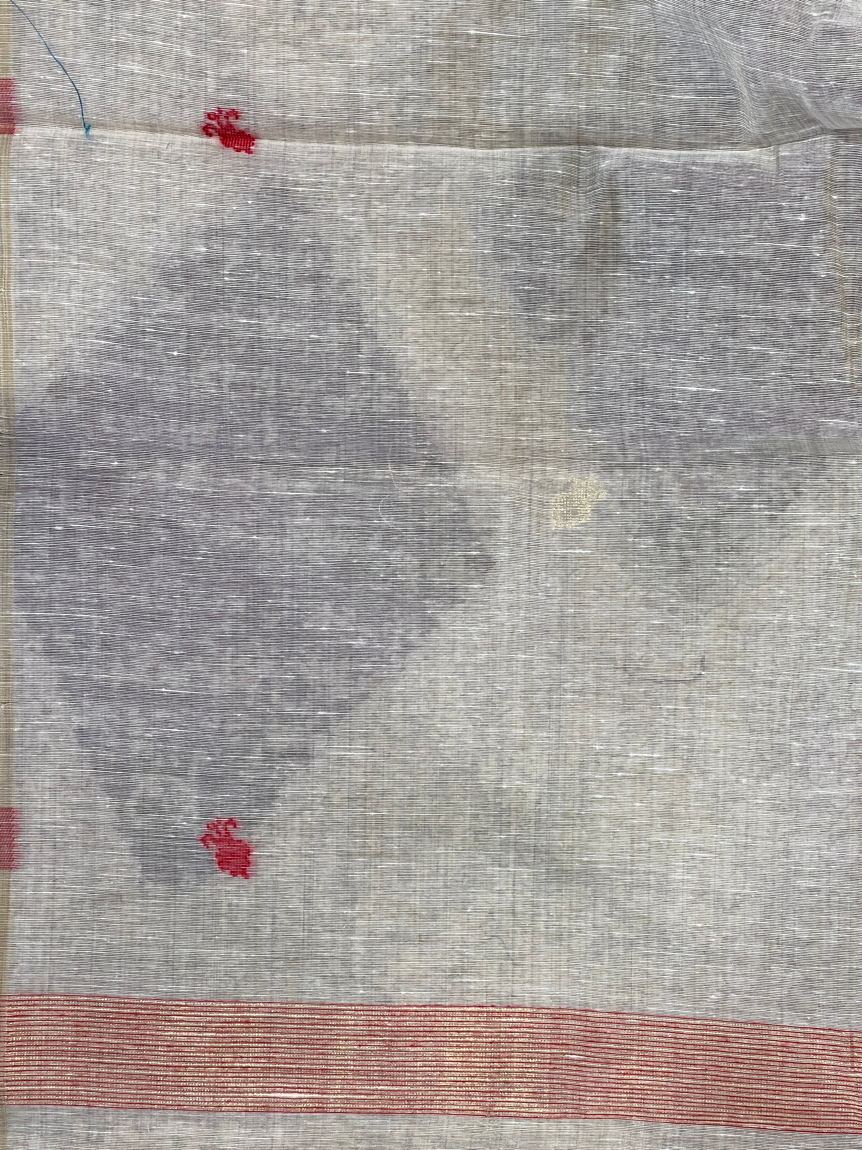 Peacock and Floral Designed Jamdani Saree | YNG856