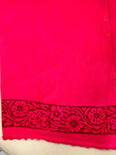 Block Printed Supernet Kota Saree | SF1307