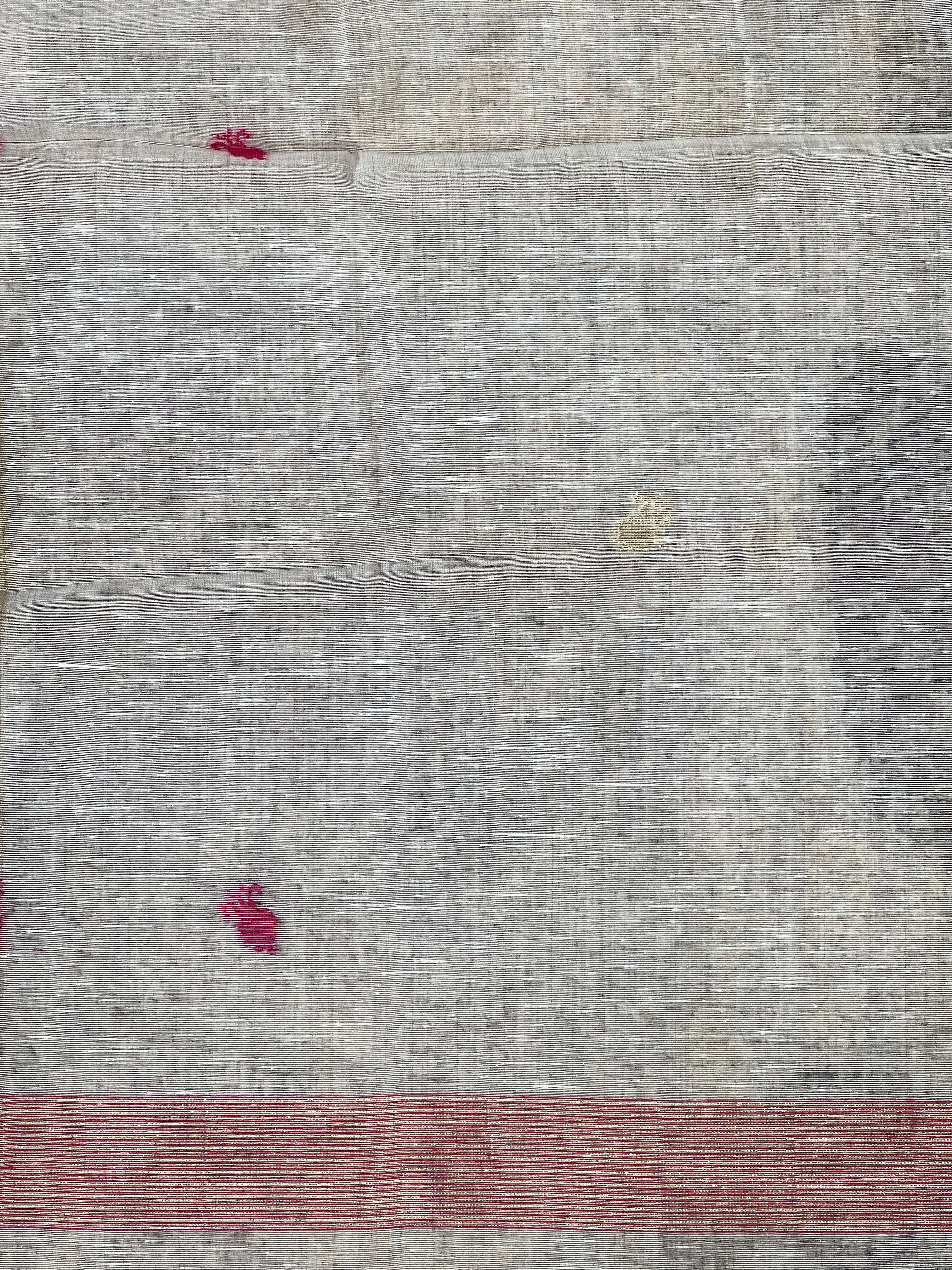 Peacock and Floral Designed Jamdani Saree | YNG854