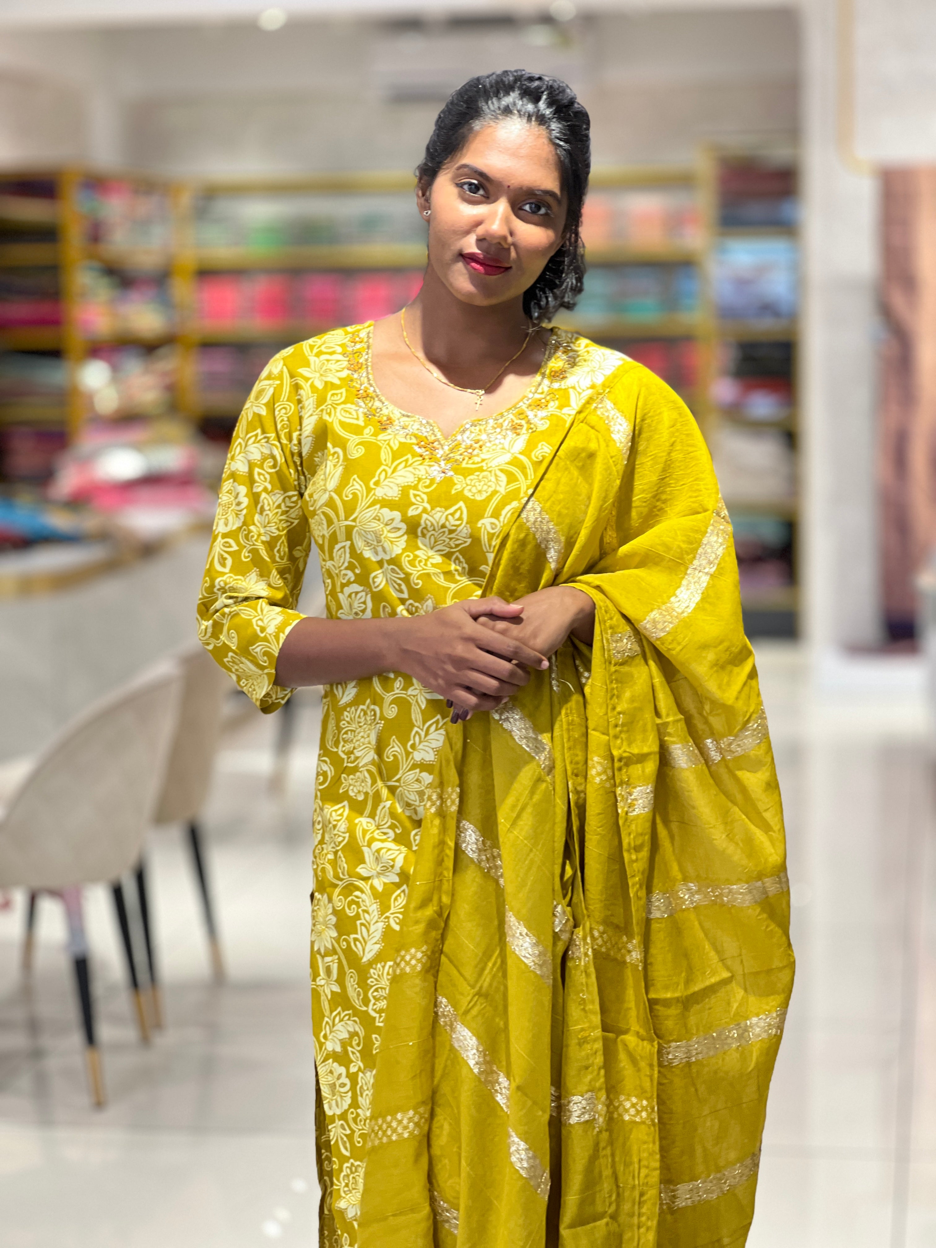 Digital Printed Rayon Kurta Set | PIR150