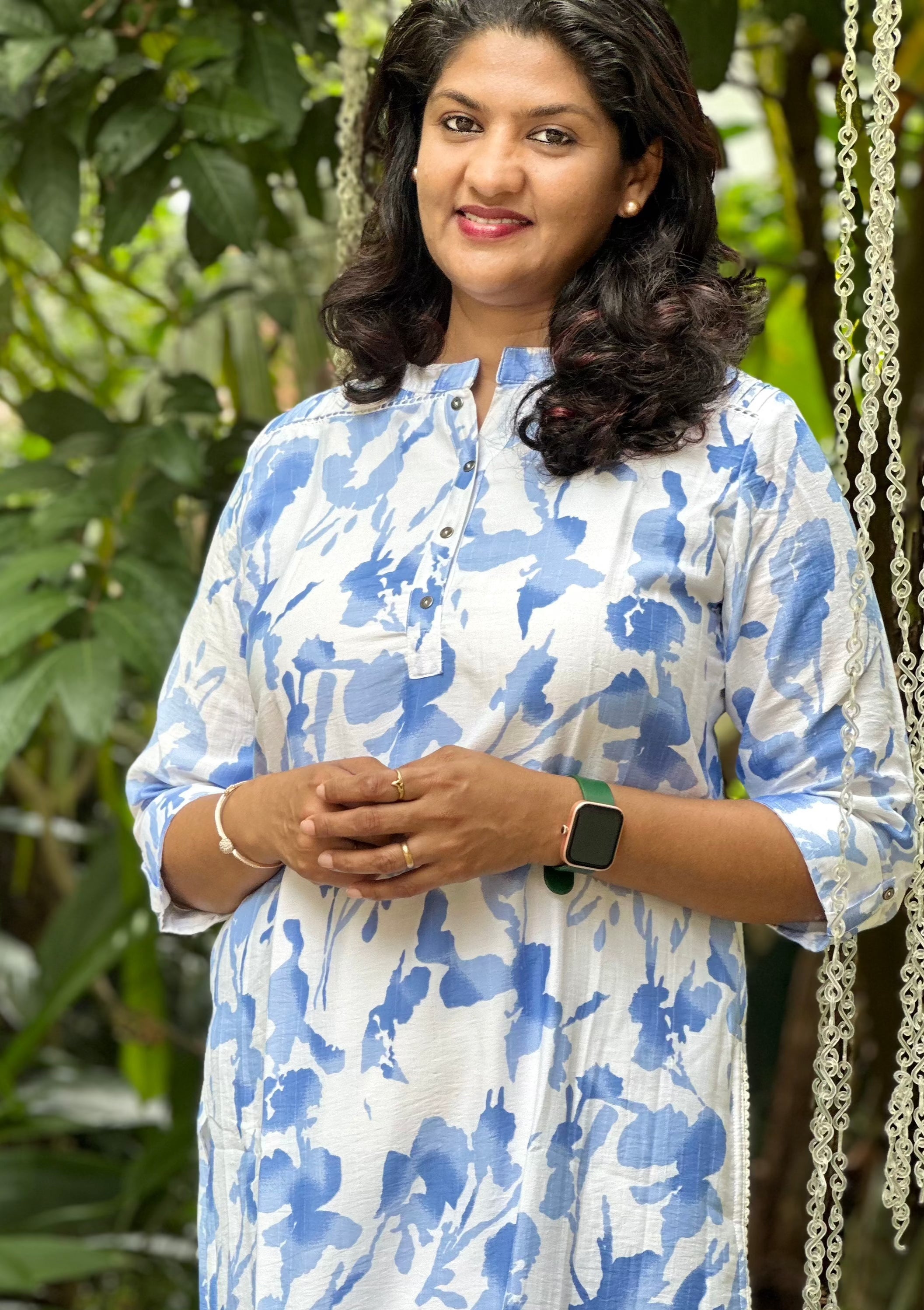Dobby Weaving Pattern Chanderi Kurta | SV231