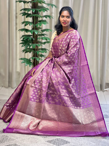 Brocade Pattern Tissue Banarasi Saree | NN323