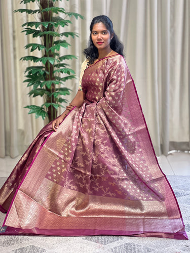 Brocade Pattern Tissue Banarasi Saree | NN317