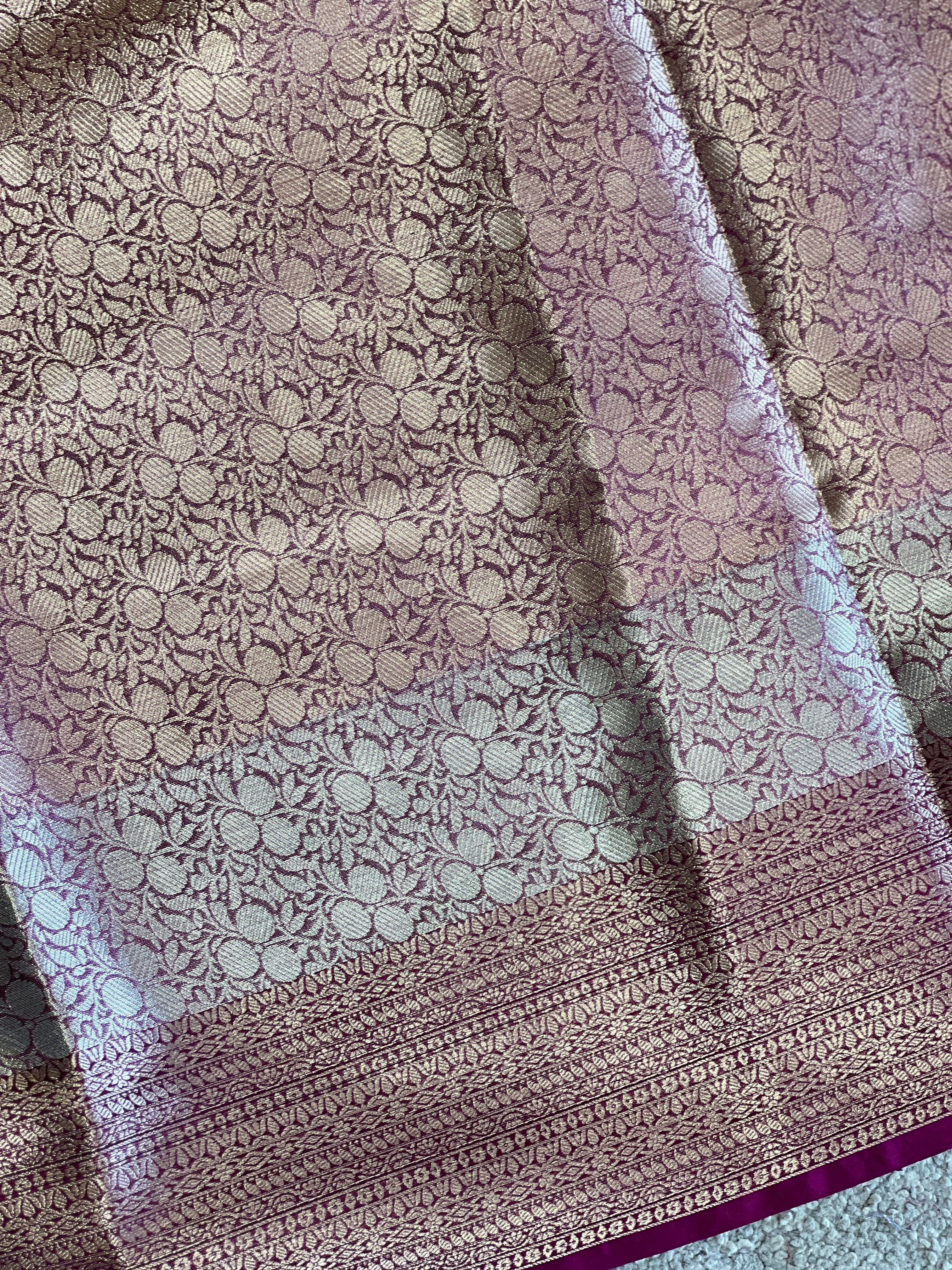 Brocade Pattern Tissue Banarasi Saree | NN317