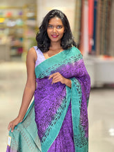Block Printed Uppada Silk Saree | SF1302