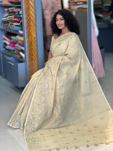 Floral Embroidered Chanderi Saree | YNG353
